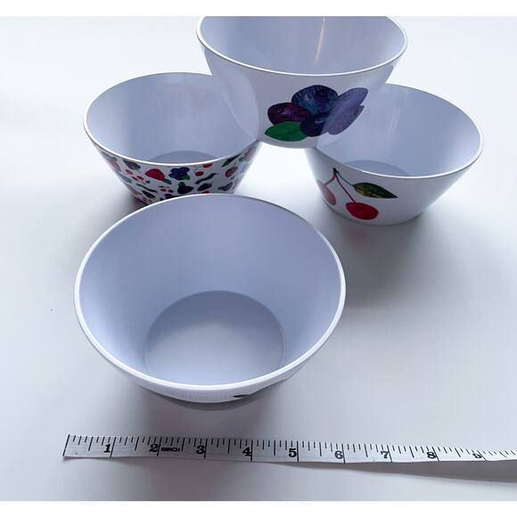 Eric Carle Brown Bear and Very Hungry Caterpillar Bowls Set of 4 - Picture 4 of 6